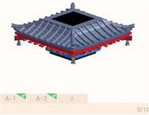 我愛拼模型游戲破解版無限鉆石金幣日本京都清水寺怎么組裝