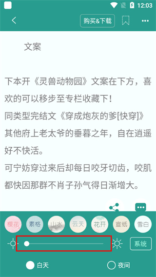 晋江小说app怎么调节亮度4