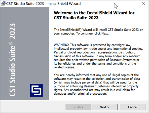 CST Studio Suite2023安装破解教程1