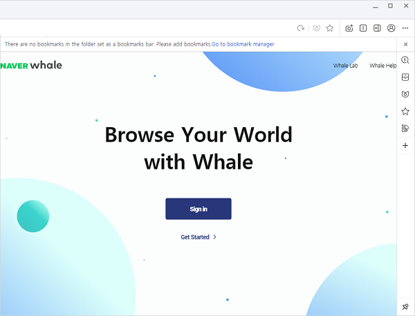 Whale浏览器破解版使用方法截图1