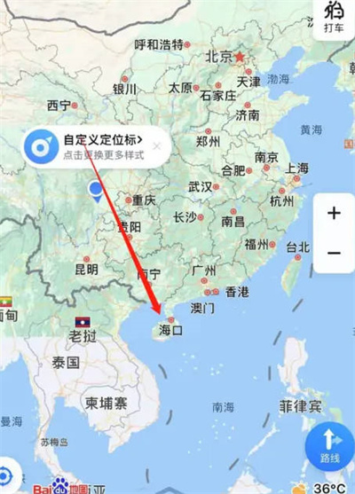 百度地圖3D實景地圖怎么看1