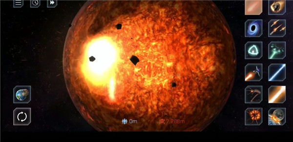 星球爆炸模拟器2D无限水晶版下载安装版游戏攻略1