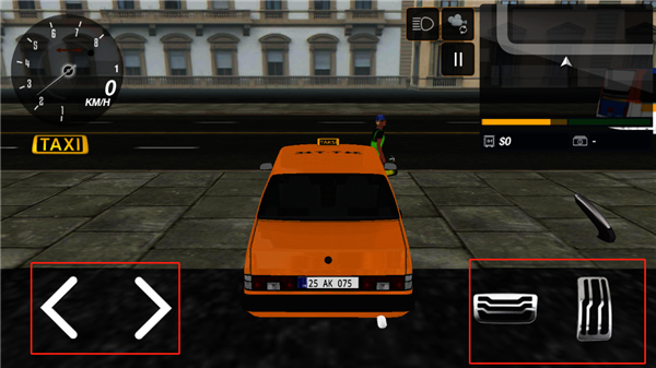 出租车模拟器操作玩法2