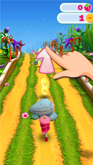草莓公主甜心跑酷破解版無限金幣全角色版游戲攻略2