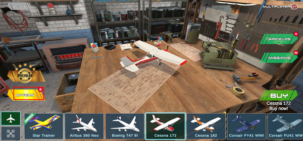 遥控飞机模拟器如何购买飞机1