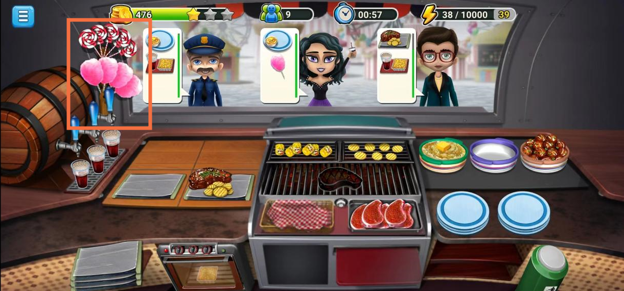 模擬餐廳燒烤美食街菜品制作攻略6
