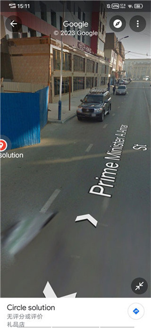 谷歌地图精简版怎么看街景图