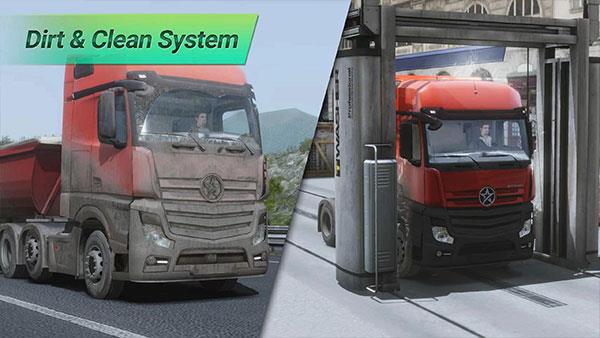 歐洲卡車模擬器3自定義皮膚圖片手機版游戲亮點