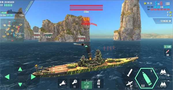 戰艦激斗破解版無限鉑金無限等級和解鎖全戰艦版游戲攻略3