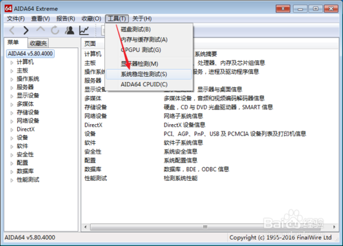 AIDA64免廣告版怎么拷機截圖2