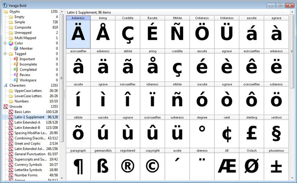 FontCreator汉化版下载 第2张图片