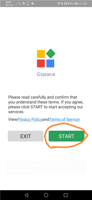 Gspace鴻蒙破解版如何配置1