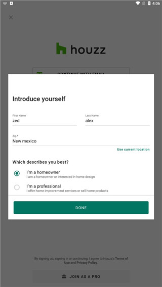 houzz怎么注冊(cè)？4