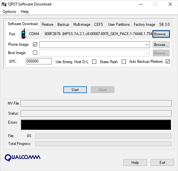 QPST高通刷機工具中文綠色版 第1張圖片