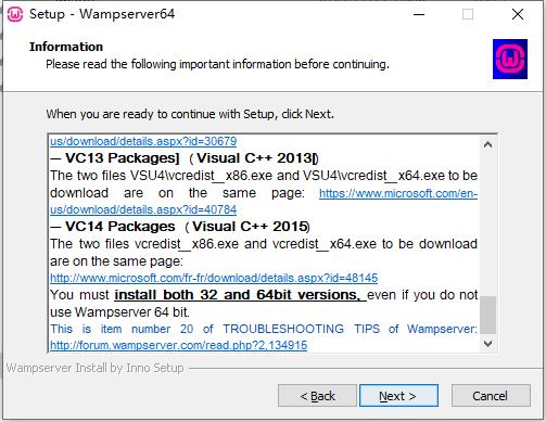 WampServer官方版安裝步驟4