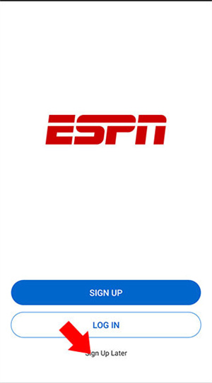 ESPN app使用教程1