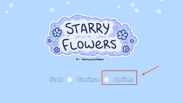 Starry Flowers官方正版怎么設(shè)置中文截圖1