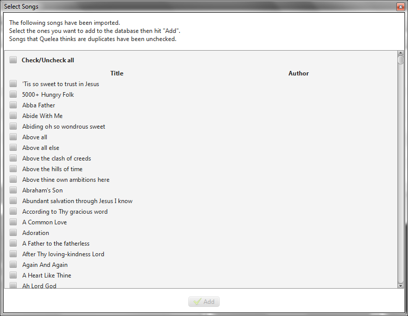 将歌曲添加到数据库5