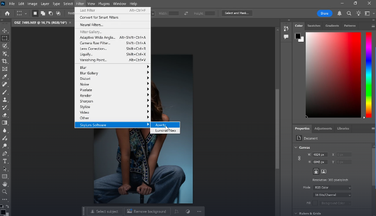 在插件模式下使用Aperty