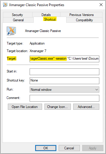 使用Xmanger Classic被动会话11