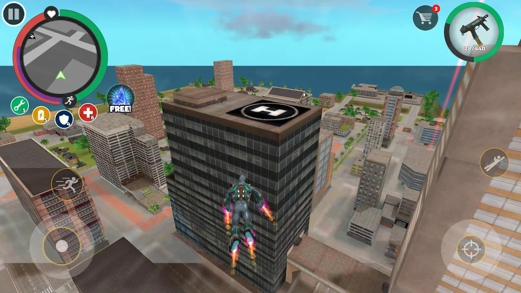 绳索英雄副镇MOD作弊菜单 第1张图片