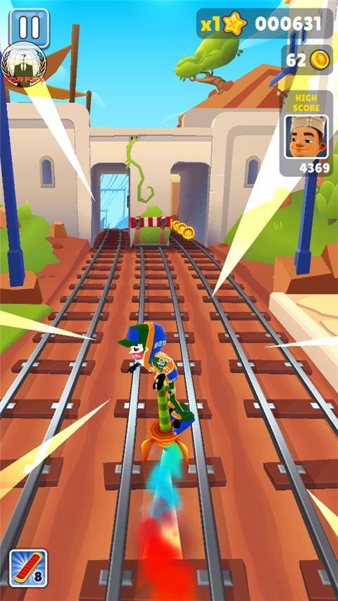 地铁跑酷鳄鱼定制版本 第2张图片