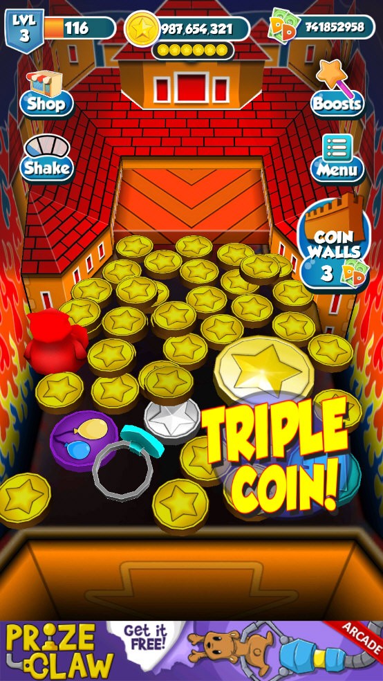 推币机模拟器无限金币版下载 第3张图片