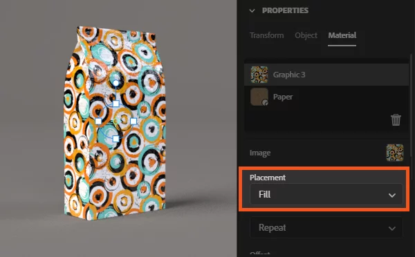 将图像应用于模型3