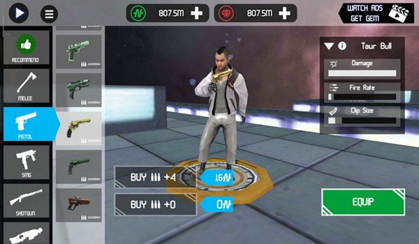 未来都市英雄3D内置功能菜单 第1张图片