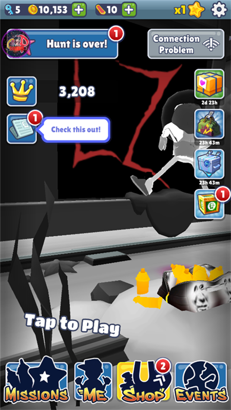 地铁跑酷Aurora公益1.0定制版本下载 第3张图片