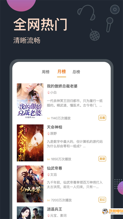 免费听书王去广告版 第2张图片