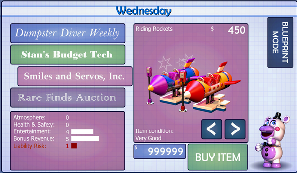 FNAF6无限金币版下载 第3张图片