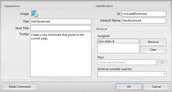 创建/编辑快捷键3