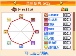 菜单魅力提升攻略截图2