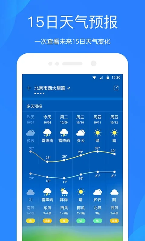 天气预报30天查询当地下载 第1张图片