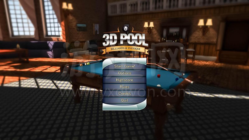 3D桌球：台球与斯诺克中 第1张图片