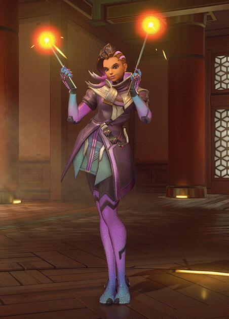 守望先锋西游记系列皮肤: 禅雅塔(唐三藏) 狂鼠 dva 这次全新的乱斗