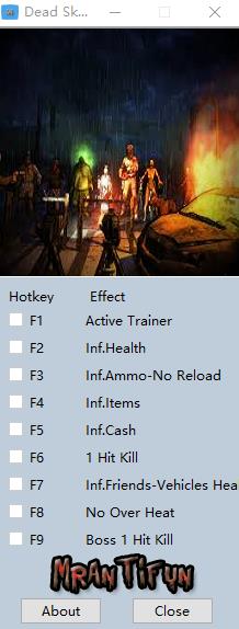 死亡天空八项修改器 v1.0 MrAntiFun版