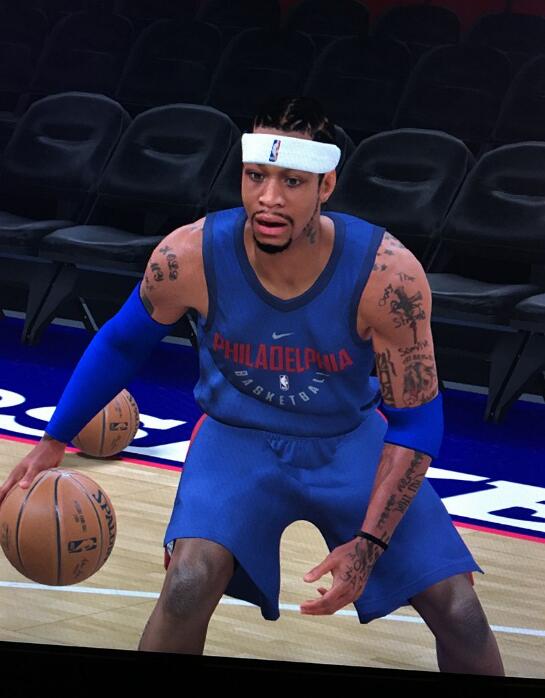 NBA2K18艾弗森纹身MOD 第2张图片