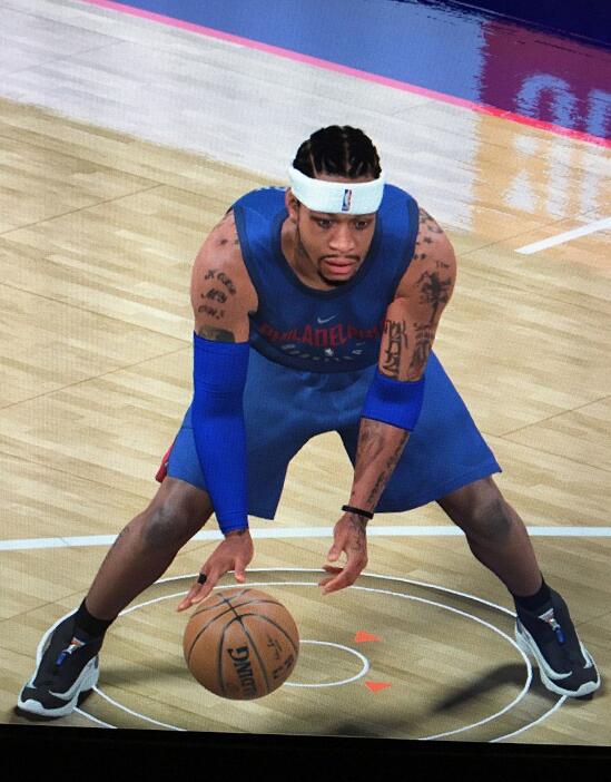 NBA2K18艾弗森纹身MOD 第1张图片