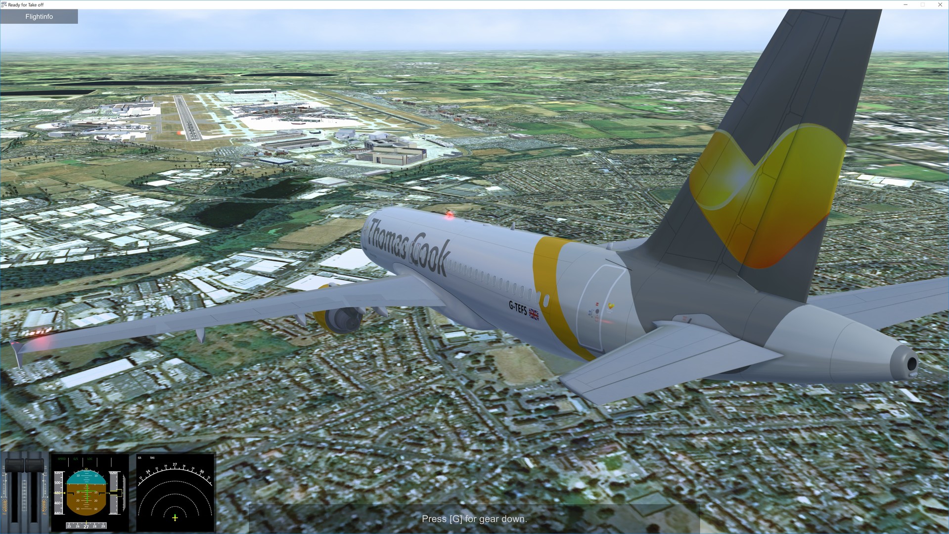 准备起飞A320客机模拟修改器 第1张图片