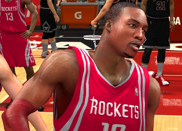 nba2K14仿次世代霍华德面补 绿色版