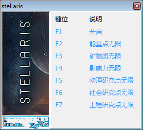 群星六项修改器 v1.4.1 peizhaochen版