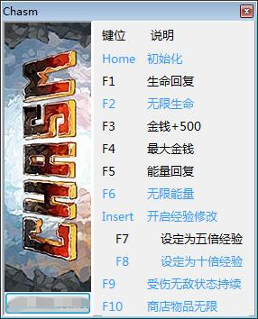 深渊矿坑十项修改器 v1.02c peizhaochen版