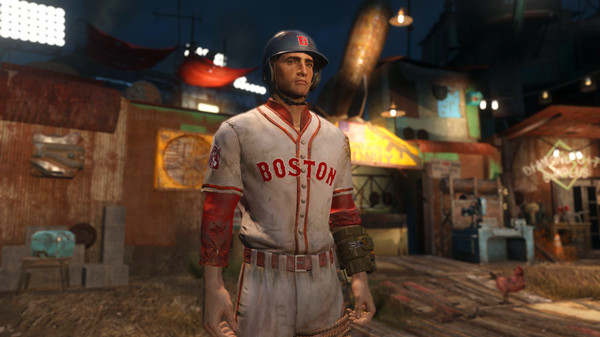辐射4波士顿棒球衣服重置MOD 绿色版