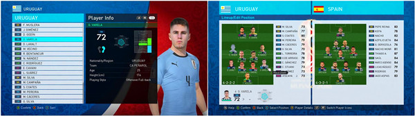 实况足球2018最新乌拉圭球员瓦雷拉面部补丁 绿色版