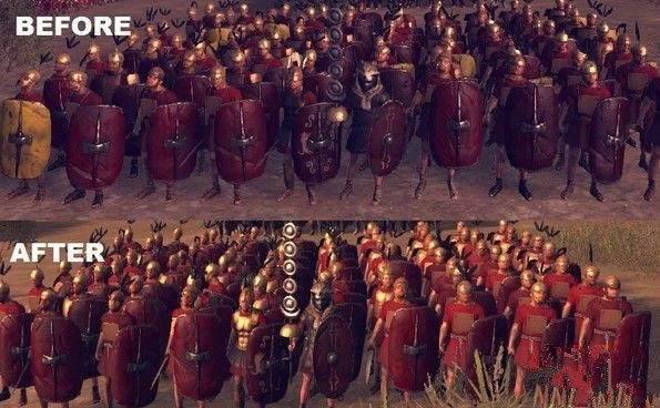 罗马2全面战争罗马军服颜色MOD liesha503版