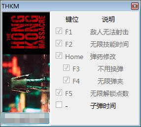 杀戮香港六项修改器 v1.0 peizhaochen版