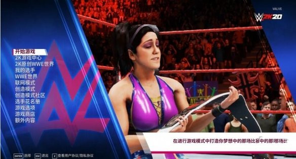 WWE2K20汉化补丁截图