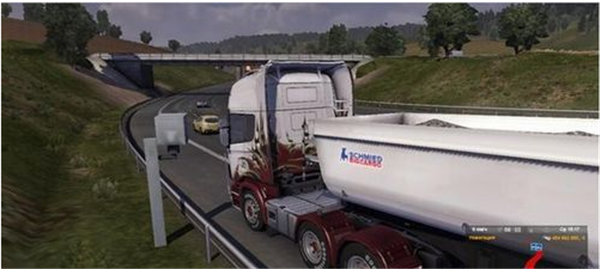 欧洲卡车模拟2游戏看测速器攻略6